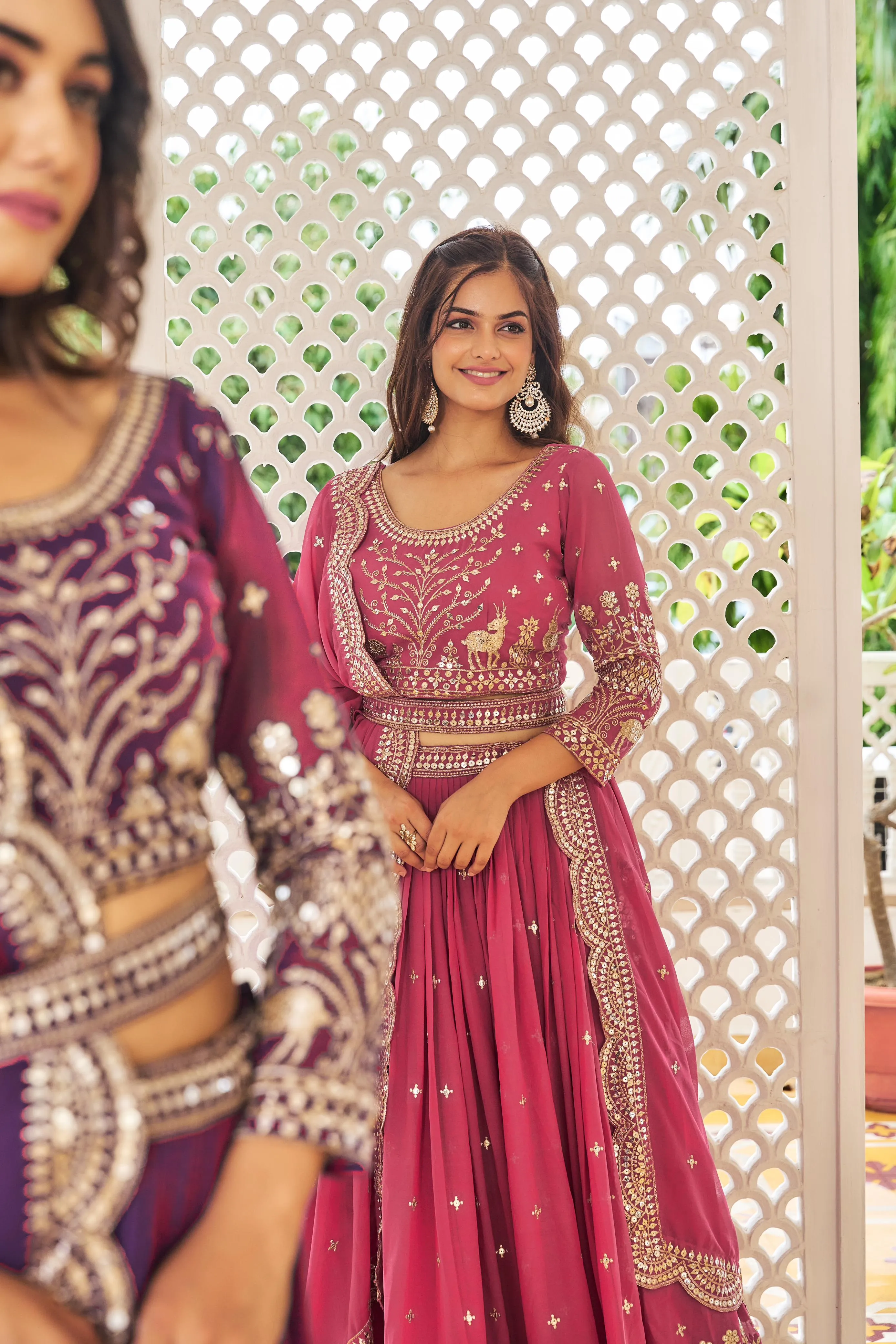 Buy Heavy Fox Georgette Premium Gown in Surat - Reseller Bazzar